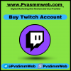 Buy Twitch Account – PvaSmmWeb: 100% Safe & Full Verified Account